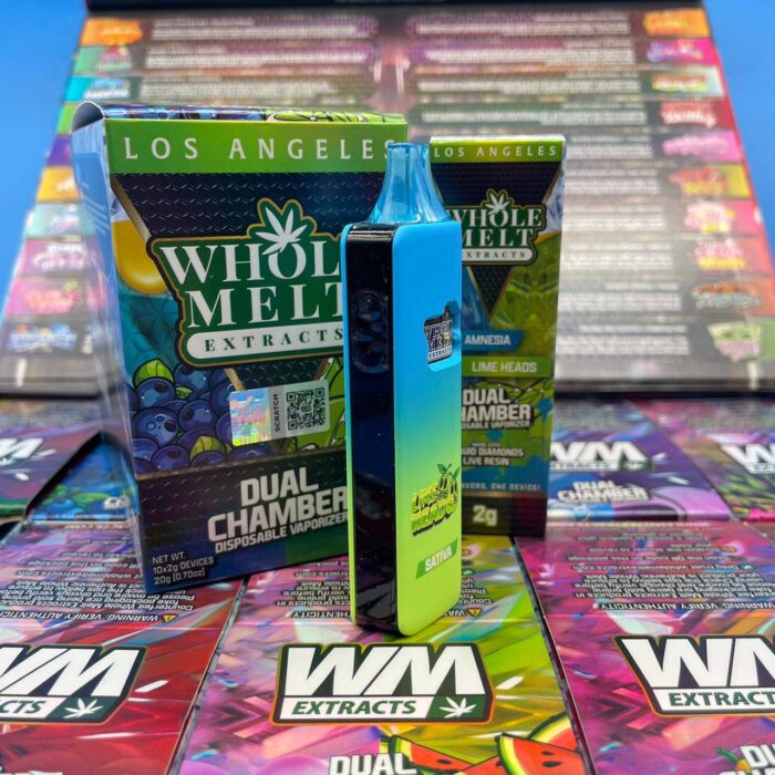 Wholemelt Live Resin Disposable - Dual Chamber (2g) - Image 1